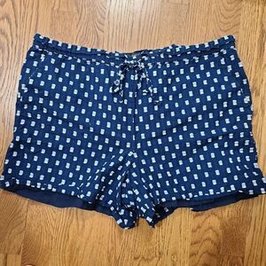 LOFT Drawstring Shorts Medium 